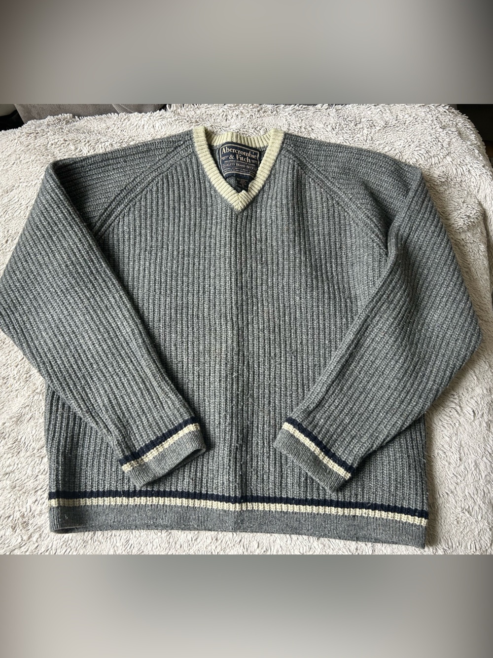 Abercrombie & Fitch Men's vintage Wool Sweater